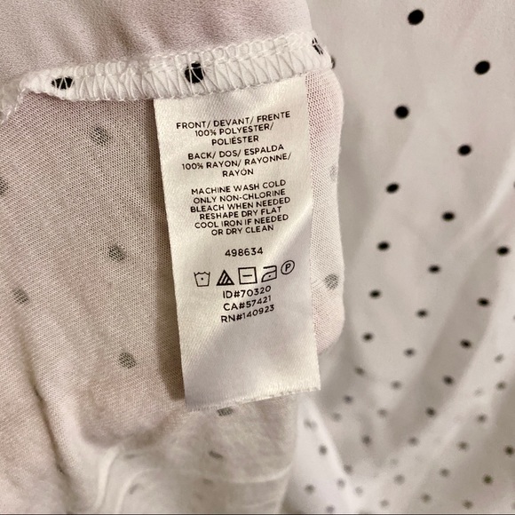 LOFT polka dot sleeveless blouse - Picture 5 of 5
